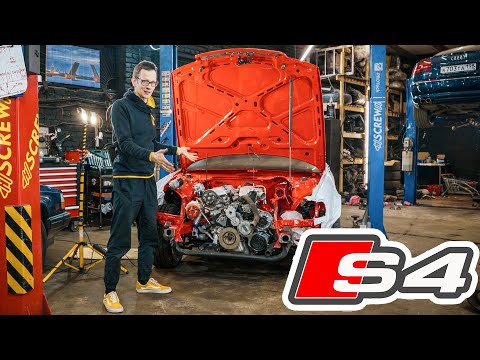 Видео: Ауди S4. ПЕРВЫЙ ПУСК. ПОСТАВИЛИ НА КОЛЁСА. PASSAT ГОТОВ.