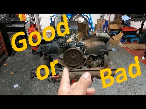 Видео: Захваченный двигатель VW Bug 1600cc