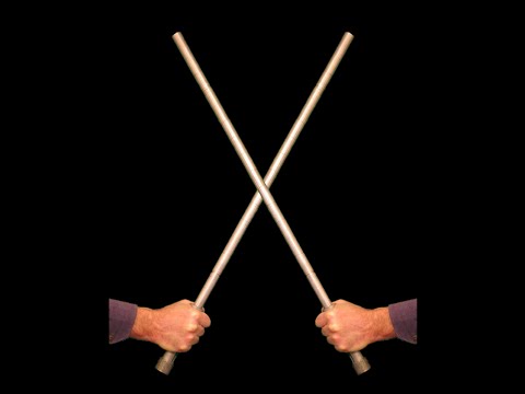 Видео: Дубинка- трость:  испытание на бетонном блоке