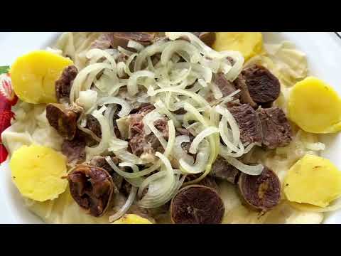 Видео: Қазақтың ұлттық тағамы БЕШБАРМАК!Готовим тесто на бульоне #қазақшарецепт #бешбармак #бешбармақ