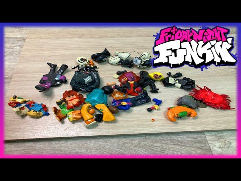Видео: Ломаю Фигурки FNF Из Пластилина