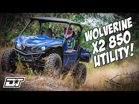 Видео: Обзор нового утилитарного мотовездехода Yamaha Wolverine X2 850 2026 года