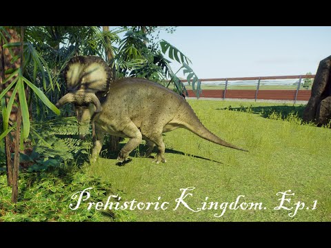 Видео: Prehistoric  Kingdom. Ep 1: Семья нотоцератопсов