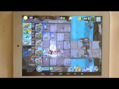 Видео: Растения против зомби 2 : прохождение Pirate Seas Миссия 6