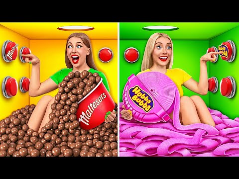 Видео: 1000 Загадочных Кнопок и Только Одна Тебя Спасет | Сумасшедший Челлендж от Multi DO Challenge