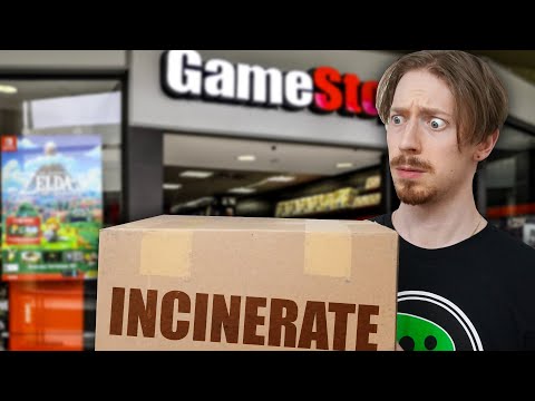Видео: Я потратил 250 долларов на старые игры в GameStop и...