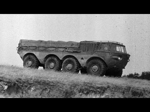 Видео: Новые образцы специальных автомобилей ЗИЛ для Советской армии