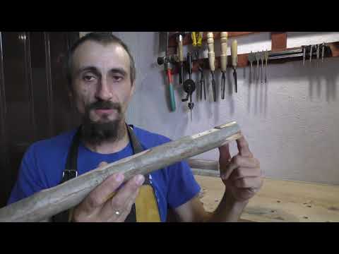 Видео: Как сделать пимак\How to make a Native American Flute (Пимак N°66)