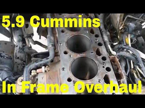 Видео: 5.9 Cummins в восстановленной раме - Dodge Ram 2500 2005 года