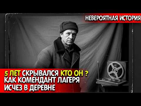 Видео: 5 ЛЕТ ЖИЛ ПОД ЧУЖИМ ИМЕНЕМ как комендант лагеря исчез в деревне