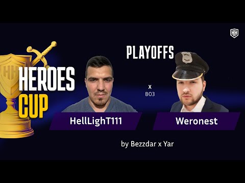 Видео: HEROES CUP| Weronest vs Helllight| PLAY OFF – ТУРНИР НА 500 000 РУБЛЕЙ| Герои 3
