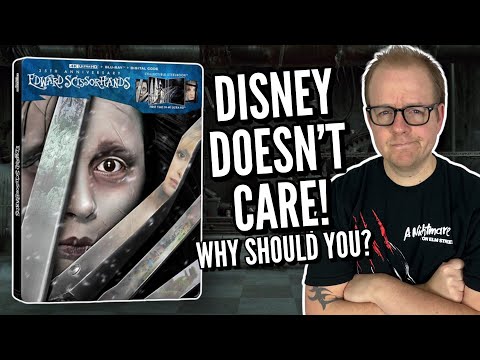 Видео: Обзор стилбука «Эдвард Руки-ножницы» (1990) 4K | Disney не волнует! Почему вам должно быть всё ра...