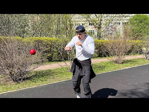 Видео: Fightball для боксёра.Что даёт этот мячик на резинке