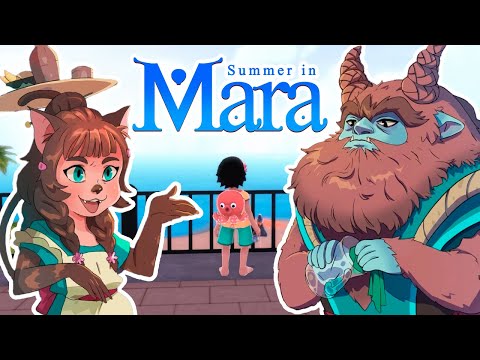 Видео: Summer in Mara | Котита хитрита | Прохождение №7