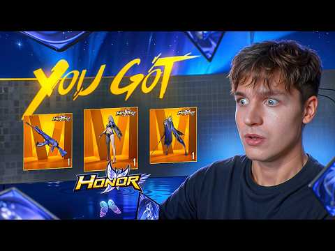 Видео: ВЫПАЛО ТРИ ЗОЛОТА ПОДРЯД!!! НОВАЯ HONOR РУЛЕТКА В PUBG MOBILE! ВЫБИЛ ВСЮ ХОНОР РУЛЕТКУ В ПУБГ МОБАЙЛ