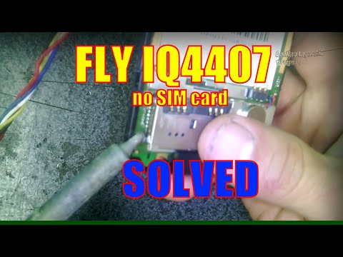 Видео: FLY IQ4407 no sim card SOVED / не видит SIM РЕШЕНИЕ