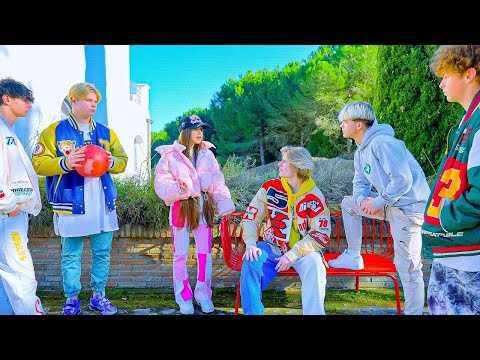 Видео: Дајана управља тимом кошаркаша! Кнопа и Настја су љубоморни на Дијану!