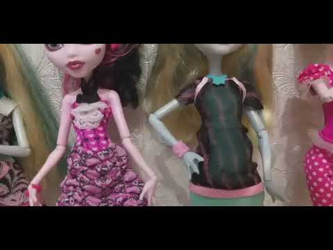 Видео: Выведение желтизны куклам Монстер хай 