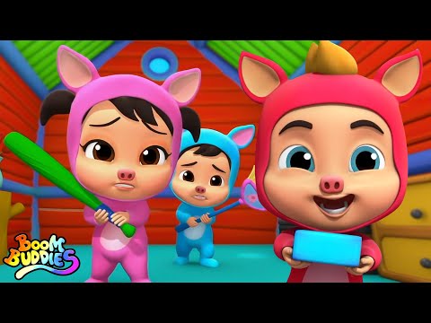 Видео: Три поросята дошкільні відео Для дітей і більше малюк Освітній оповідання