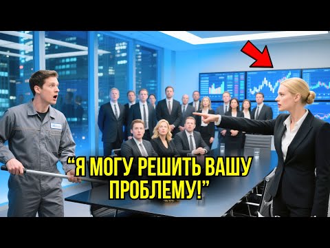 Видео: Миллиардерша Заставила Уборщика Дать Совет По Сделке На МИЛЛИАРД – Его Слова Заставили Зал ЗАМЕРЕТЬ.