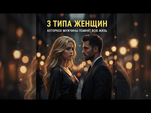 Видео: 3 типа женщин, которых мужчины помнят всю жизнь.\Зависимость, отношения, брошенность.