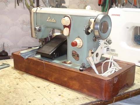 Видео: Швейная машина LADA 238 1962 г.в. Чехословакия. Часть №2.   Финиш.   "Под ключ"