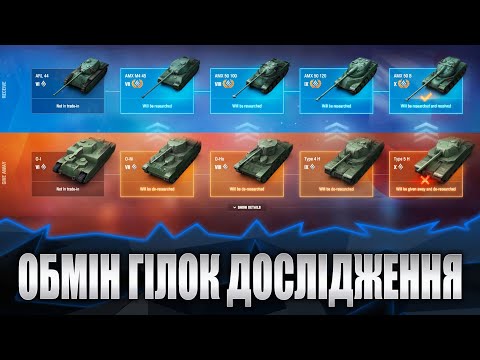 Видео: World of tanks. Оновлення 1.26.1 Обмін гілок дослідження!!!