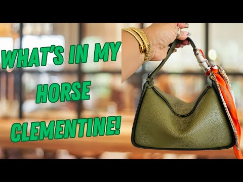 Видео: ЧТО В МОЕЙ СУМКЕ!! ЛОШАДЬ КЛЕМЕНТИНА! 👜💖💖