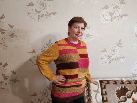 Видео: Вязание из остатков. СП "Остатки пряжи в дело" 2024. 1-й отчет.