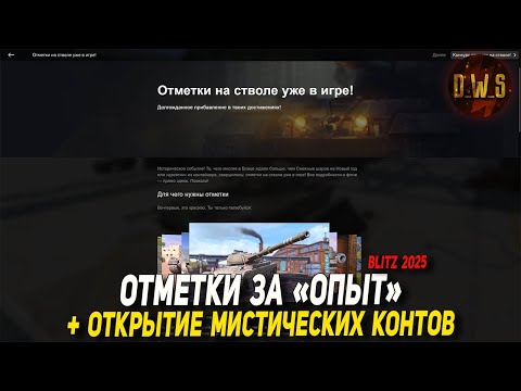 Видео: Ввели ОТМЕТКИ на EU за ОПЫТ в Wot Blitz | D_W_S