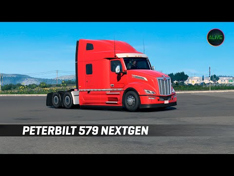 Видео: PETERBILT 579 NEXTGEN (by FRANK_PERU) - ОБЗОР МОДА ДЛЯ ATS 1.43