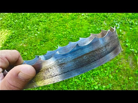 Видео: Вас СИЛЬНО ВПЕЧАТЛИТ эта идея из обрезка ленточной пилы! Сделать сможет каждый!