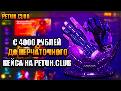 Видео: С 4000 РУБЛЕЙ ДО ПЕРЧАТОЧНОГО КЕСА НА PETUH.CLUB!!!