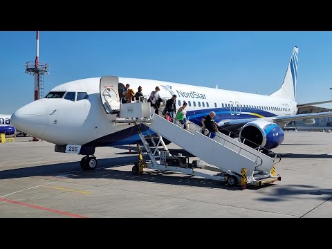Видео: Boeing 737-800 а/к NordStar | Рейс Норильск - Санкт-Петербург