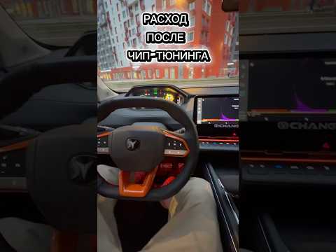 Видео: Расход После Чип-Тюнинга. 453Км проехал. Оговорился! #чиптюнинг #авто #тюнинг #changan