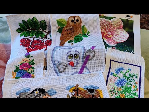 Видео: Як я прийшла до вишивки?З чого 🤔 починала.