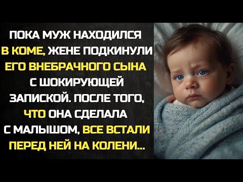Видео: Пока муж был в коме, жене подкинули его внебрачного сыночка, но то что она с ним сделала...