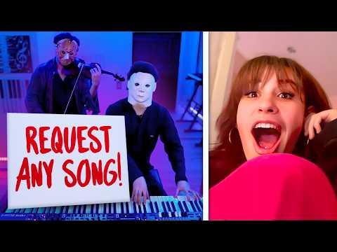 Видео: Хэллоуинский дуэт ошеломил незнакомцев на OMEGLE