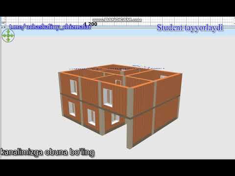 Видео: #109 #уй 2 #каватли #уй #чизмаси  #Uy #chizmasi #uy #chizmasi