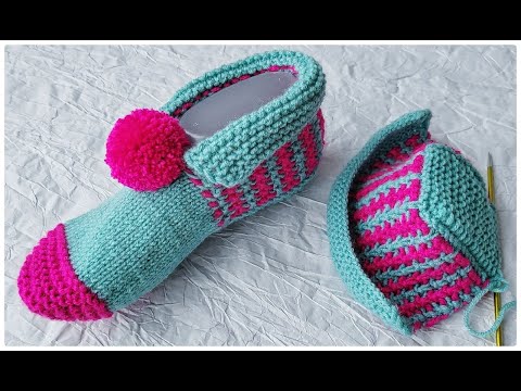 Видео: БЕСШОВНВЕ СЛЕДКИ СПИЦАМИ. ПОДРОБНЫЙ МАСТЕР КЛАСС.