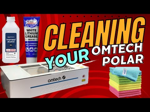 Видео: Как чистить и обслуживать лазер OMTech Polar CO2