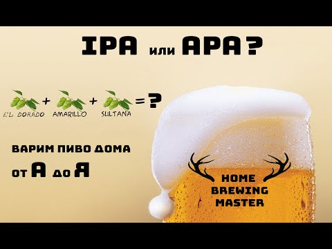 Видео: IPA или APA? Варим охмеленный эль и что в итоге получилось.