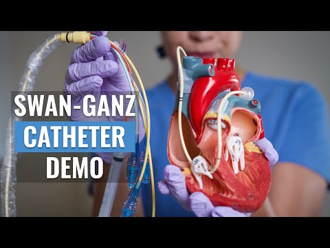 Видео: Сестринское дело с катетером Swan Ganz #nursingskills
