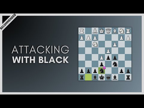 Видео: Атака черными во французской защите: вариант продвижения