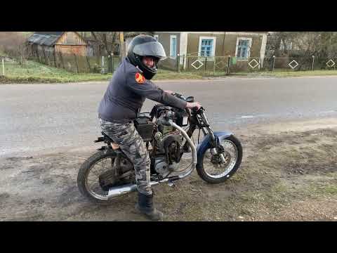 Видео: Я построил Дизельный Мотоцикл Минск