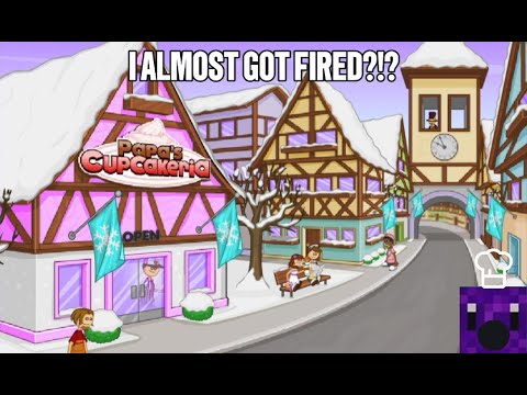 Видео: Меня чуть не уволили?!? Papa's Cupcakeria, эпизод №2