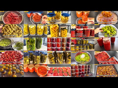 Видео: 24 ВИДА ГИГАНТСКИХ ЗИМНИХ ЗАГОТОВОК😍✅/Приготовьте эти рецепты и расслабьтесь💯/Рецепты варенья