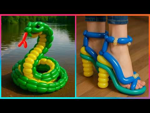 Видео: 56 Удивительных Идей Баллонного Искусства На Новом Уровне!