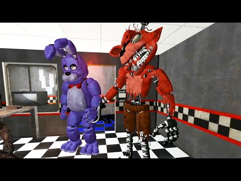 Видео: АНИМАТРОНИКИ ПУГАЮТ ОХРАННИКА ЛУЧШЕЕ FNAF COOP ► Garry's Mod