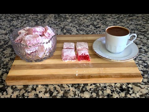 Видео: Рецепт рахат-лукума со вкусом розы